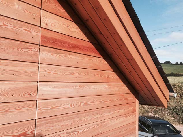 Larch Timber Cladding